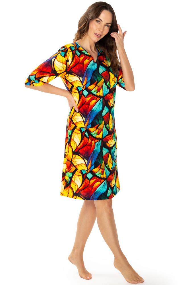 MEWA KOSZULA NOCNA VITRAGE Z RĘKAWEM 3/4