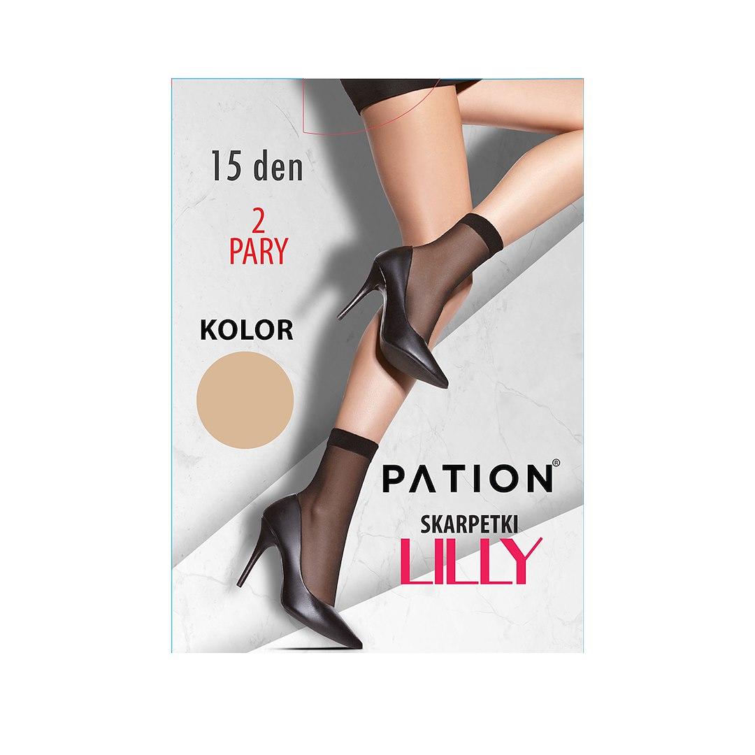 RAJ-POL SKARPETKI PATION 15 DEN 2-PAK LILLY J.BEZ 2-PAK 731732