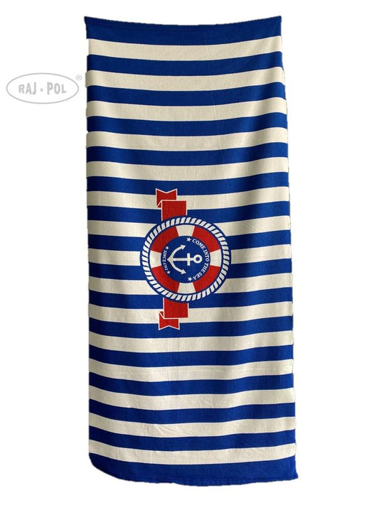 RAJ-POL RĘCZNIK PLAŻOWY KOTWICA ART.720682