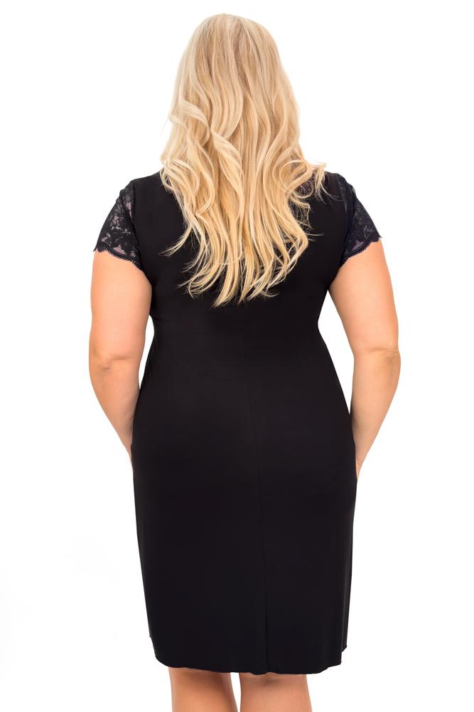DONNA KOSZULA NOCNA Z WISKOZY - SONIA PLUS SIZE