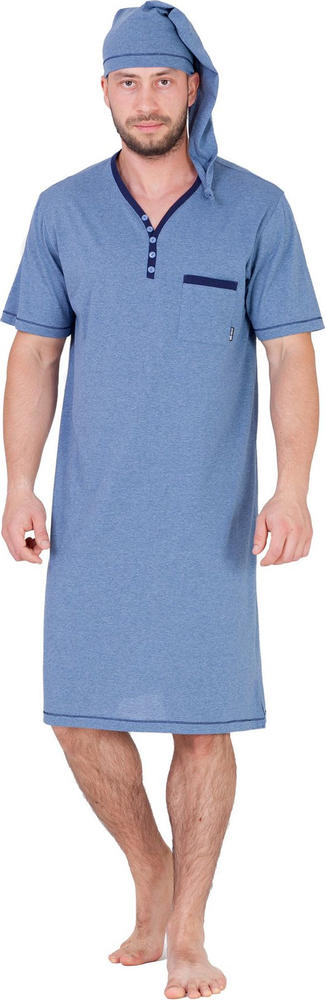 M-MAX KOSZULA MĘSKA KRÓTKI RĘKAW BONIFACY 357 - KOLEKCJA HOTBERG 2023