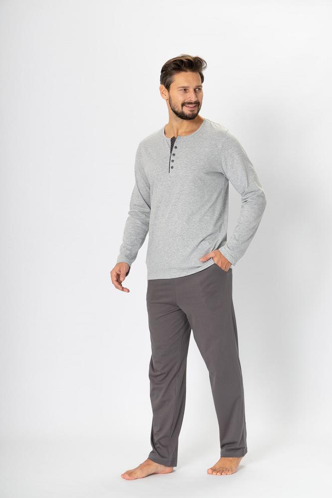 M-MAX PIŻAMA MĘSKA ANATOL 503/1 503/2 - KOLEKCJA HOTBERG 2023