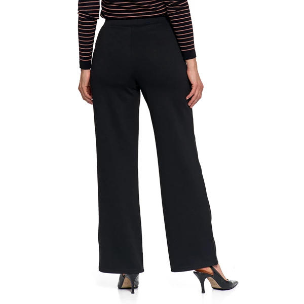 MORAJ SPODNIE DAMSKIE KLASYCZNE Z WYSOKIM STANEM I PROSTĄ NOGAWKĄ OSD2900-007