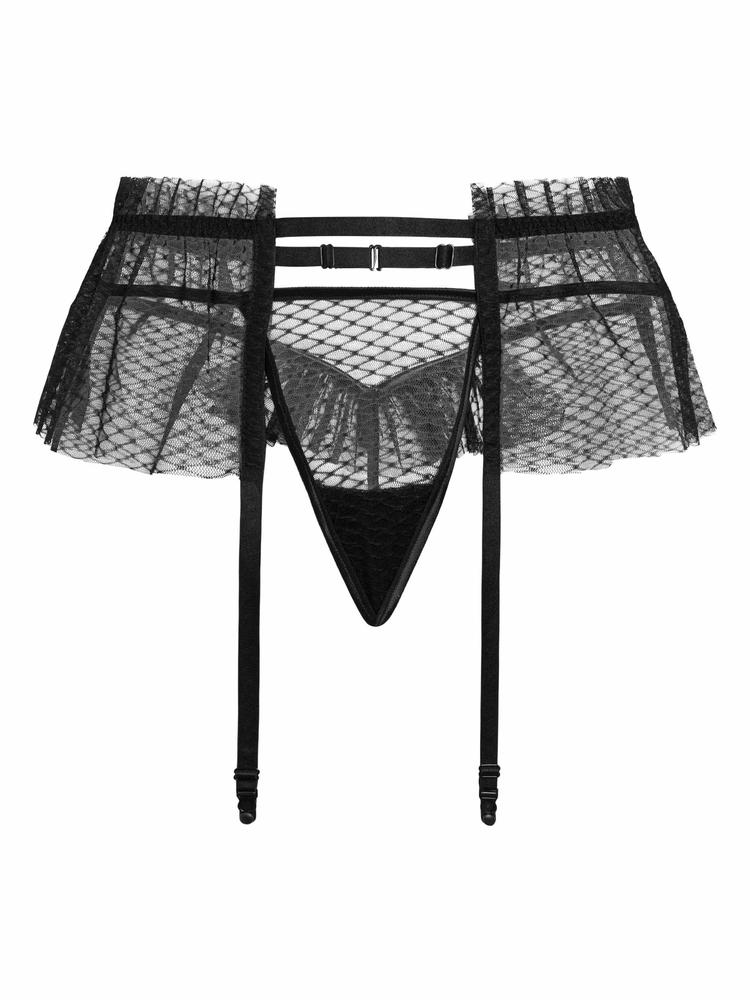 FIORE O8019 - PAS DO POŃCZOCH ORAZ MAJTKI TYPU STRINGI MIRACOLO - SENSUAL 2024