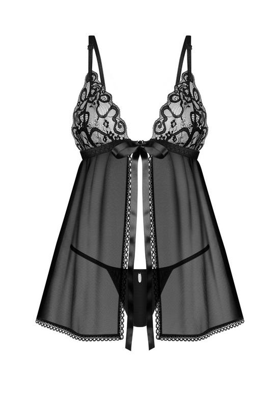 OBSESSIVE BLOMENTIES BABYDOLL I STRINGI