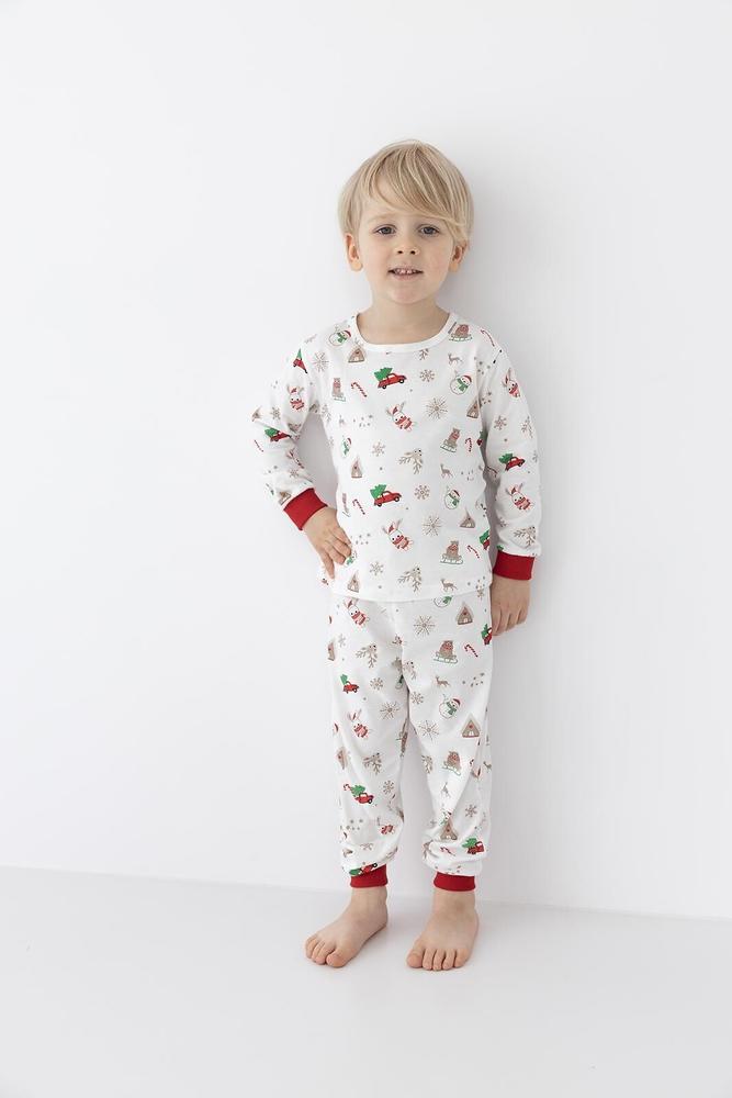 PIŻAMA SENSIS KIDS MAURICE/SAMANTHA CHRISTMAS DŁ RĘKAW
