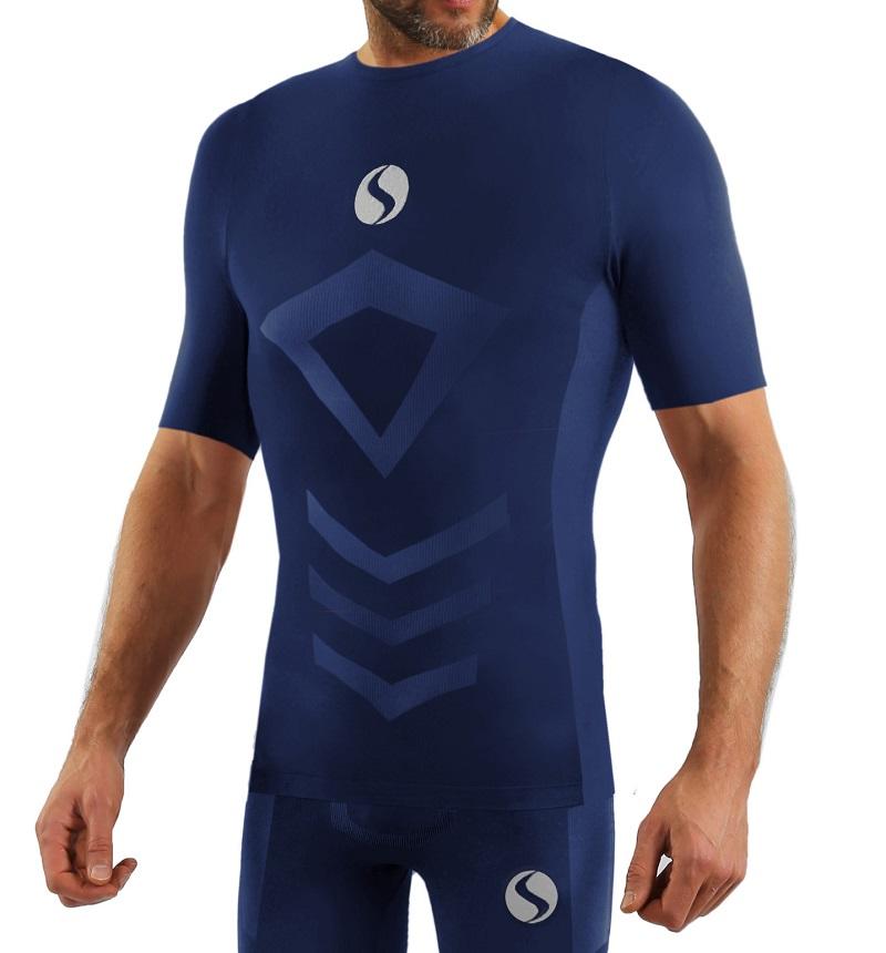 SESTO-SENSO MENS TOP SHORT CL 39 - KOSZULKA TERMOAKTYWNA KRÓTKI RĘKAW