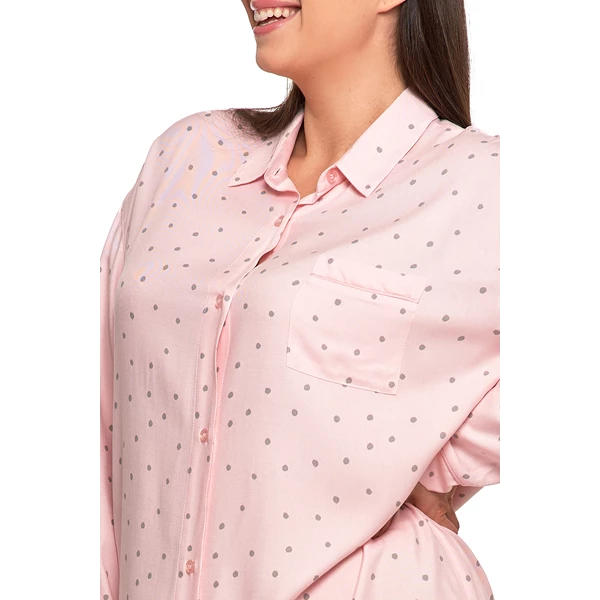 MORAJ KOSZULA DAMSKA WISKOZA PLUS SIZE PDK5600-001 - AW2024/25