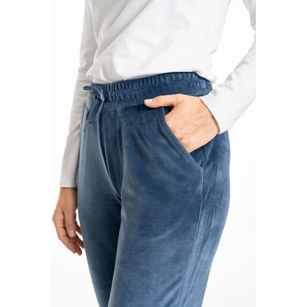 MORAJ SPODNIE DAMSKIE WELUROWE Z WYSOKIM STANEM OSD2800-011