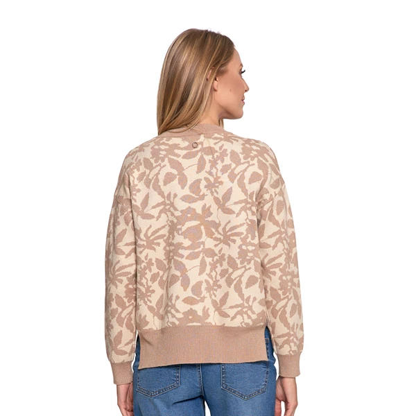 MORAJ SWETER DAMSKI DO BIODER Z DELIKATNYM POŁYSKIEM BDS4500-005