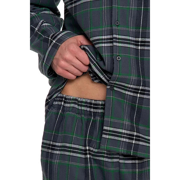 MORAJ PIŻAMA MĘSKA FLANELOWA Z DŁUGIM RĘKAWEM PDM6700-001 AW25/26