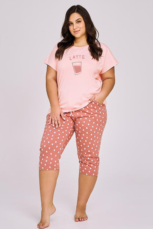 TARO 3158 PIŻAMA DAMSKA FRANKIE 2XL-3XL
