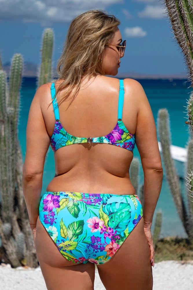 PRIMO MAJTKI KĄPIELOWE FIGI Z WYSOKIM STANEM WYSOKO WYCIĘTE KOLEKCJA MIX&MATCH 246