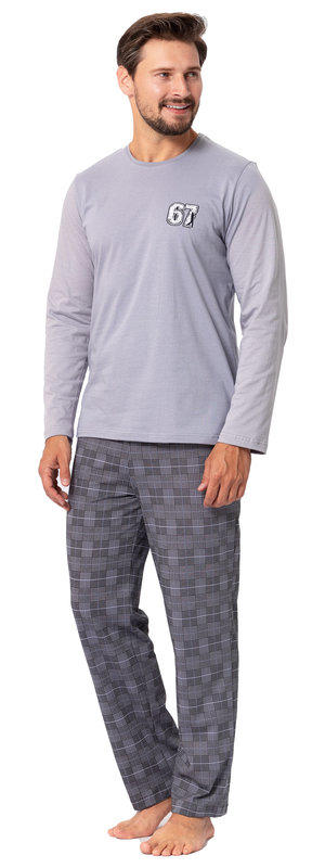 M-MAX PIŻAMA MĘSKA PARKER 1394 - KOLEKCJA HOTBERG AW 2023/24