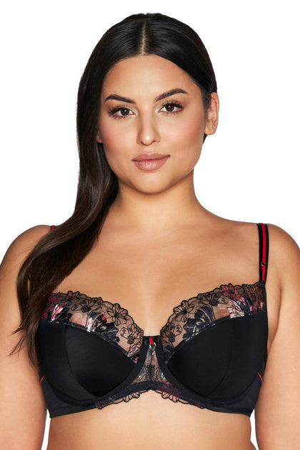AVA BIUSTONOSZ AV 2121 BLACK MAXI