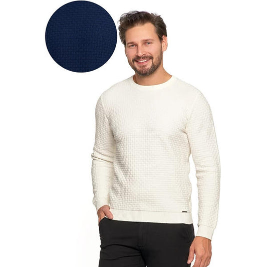 MORAJ MĘSKI SWETER Z TEKSTURĄ OMS4300-001