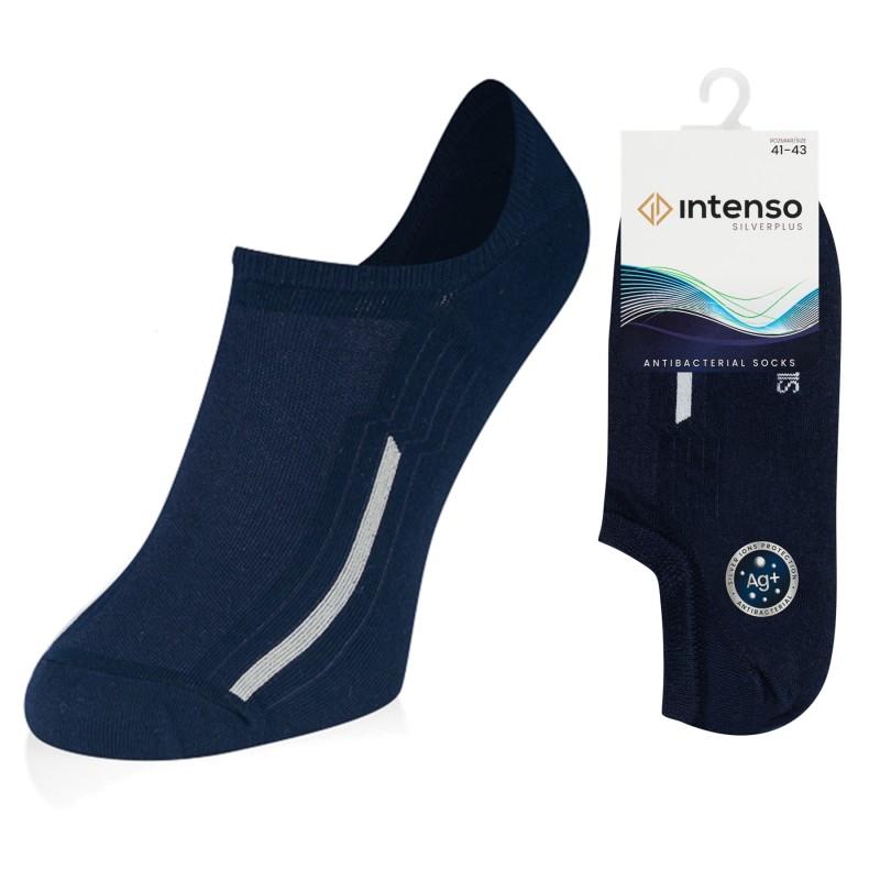 MICRO STOPKI ANTYBAKTERYJNE MĘSKIE INTENSO SILVERPLUS ART.0785