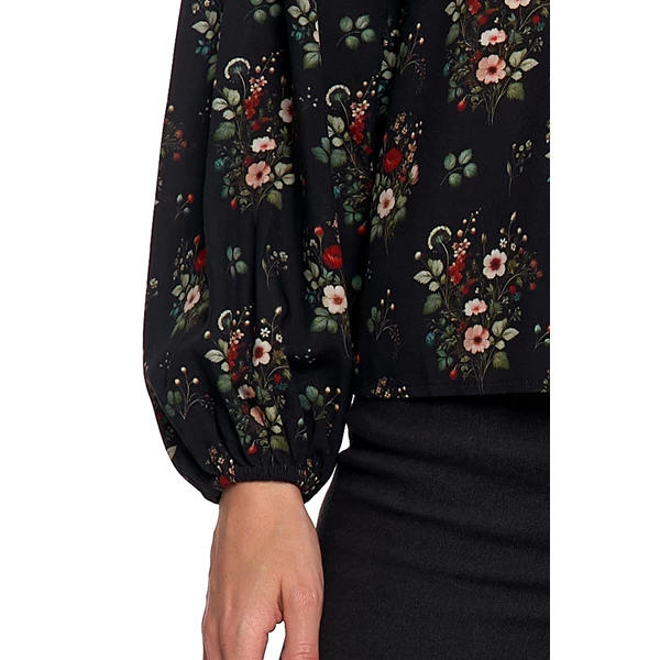 MORAJ KOSZULA DAMSKA Z BUFIASTYMI RĘKAWAMI OKD3300-004