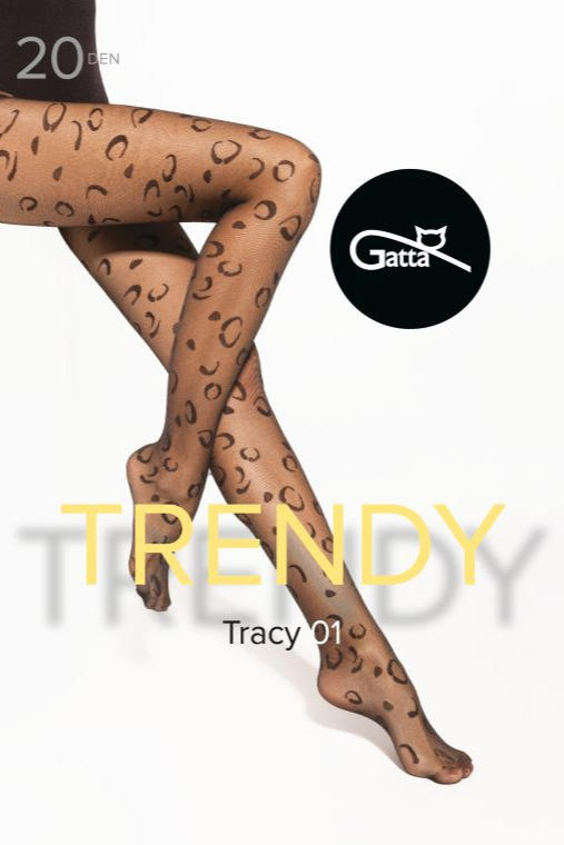 GATTA TRACY -RAJSTOPY WZORZYSTE 20 DEN 000.05Z S/S 2025