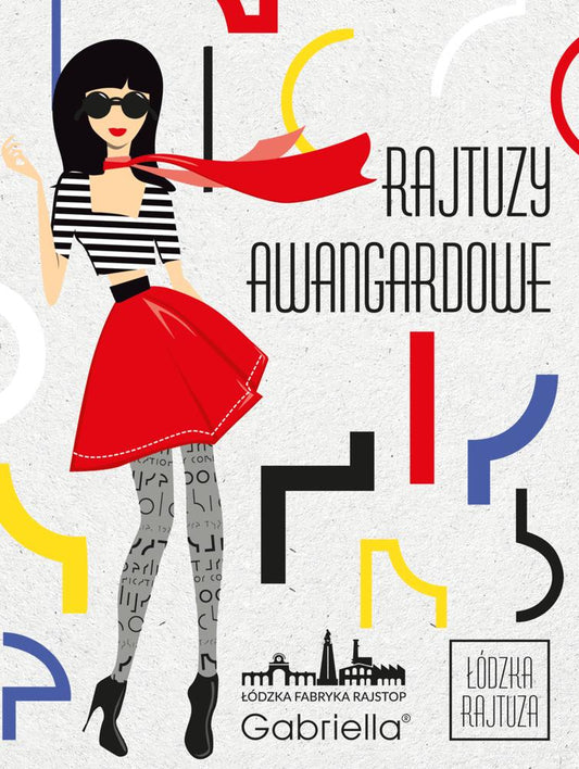 GABRIELLA RAJSTOPY DAMSKIE AWANGARDOWE 20 DEN CODE 656