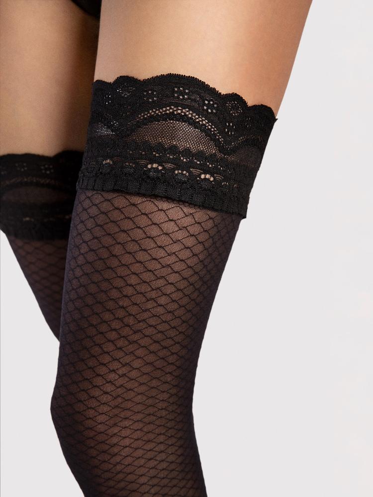 O4117 - POŃCZOCHY DOLCEZZA 20 EN - Linia SENSUAL - FIORE AW23/34