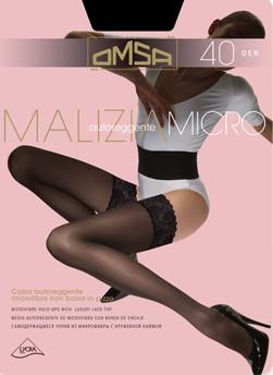 OMSA POŃCZOCHY MALIZIA MICRO 40, MICROFIBRA