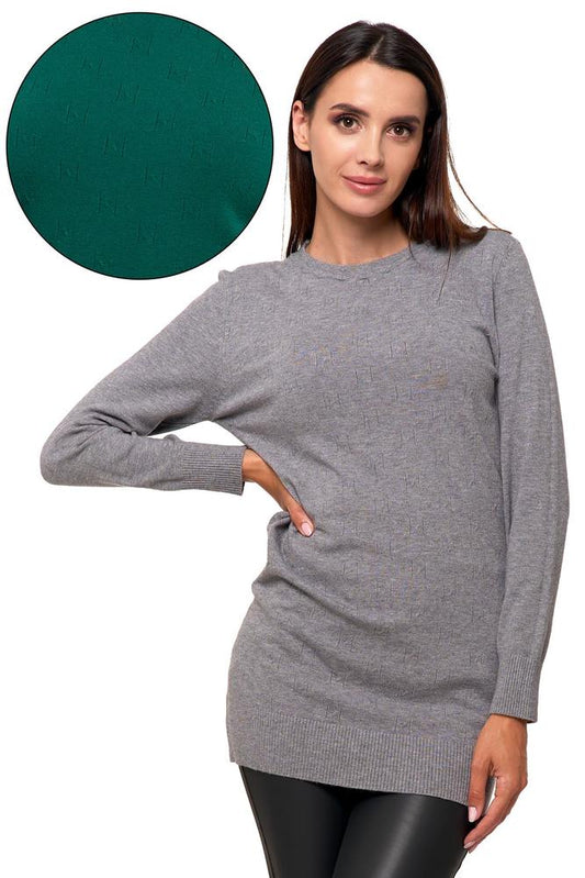MORAJ SWETER DAMSKI AŻUROWY BDS3600-004