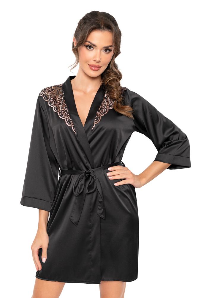 DONNA SZLAFROK SATYNOWY DAMSKIE SABRINA