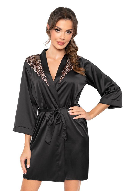 DONNA SZLAFROK SATYNOWY DAMSKIE SABRINA