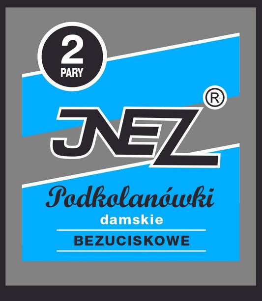 INEZ PODKOLANÓWKI ELASTIL 20 DEN 2 PARY WOREK BEZUCISKOWE