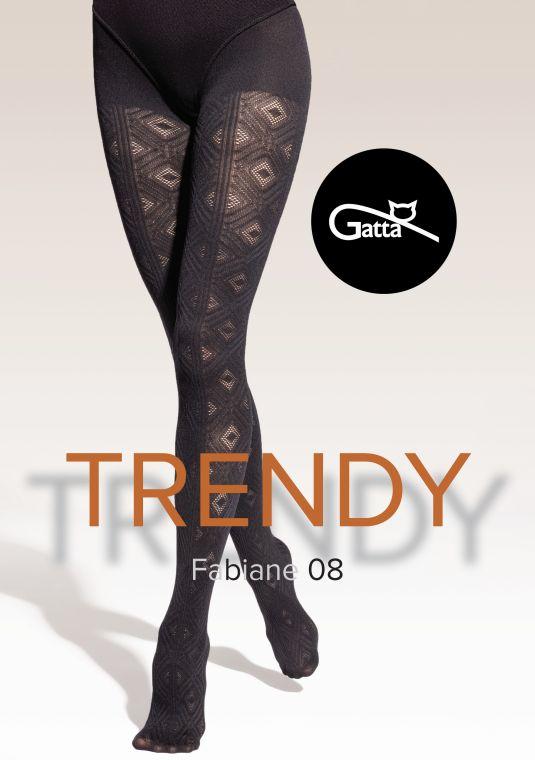 GATTA FABIANE 07,08 - RAJSTOPY DAMSKIE WZORZYSTE 000.795 - TRENDY AW25/26