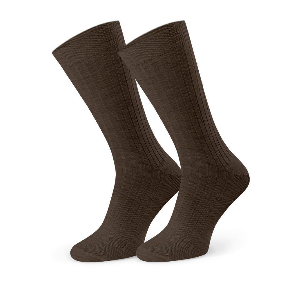 STEVEN SKARPETY BEZUCISKOWE W PRĄŻEK MERINO WOOL 130