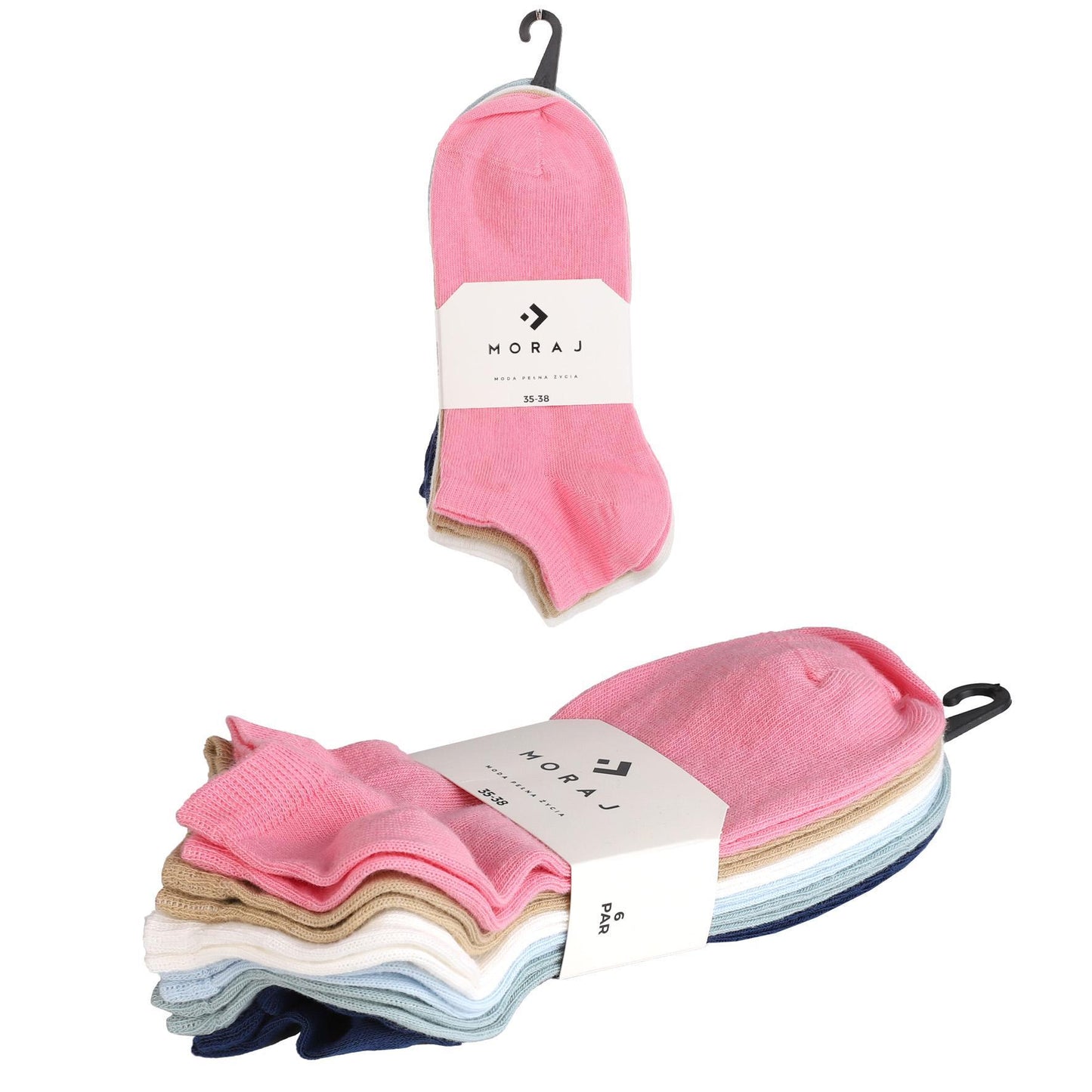 MORAJ STOPKI DAMSKIE PASTELOWE CSD170-050-1-6