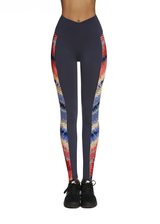 BAS BLEU - LEGGINSY SPORTOWE RAINBOW 200 DEN - BB2020