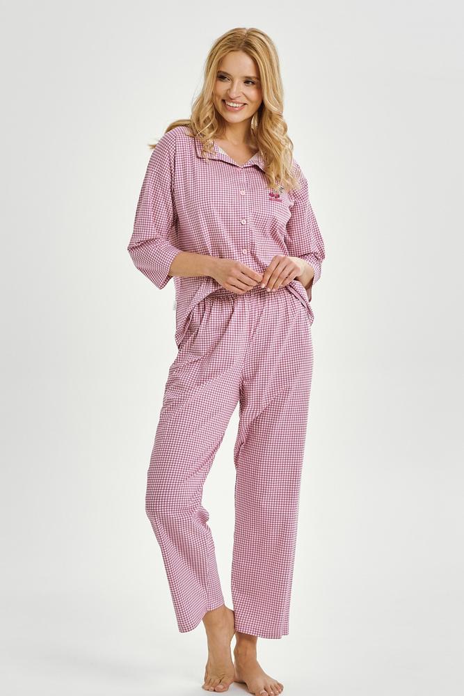 TARO 3435 PIŻAMA DAMSKA DŁUGA JOLIE S-XL KOLEKCJA AW25/26