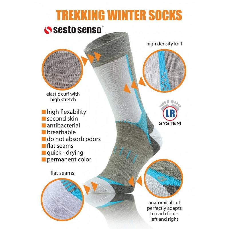 SESTO-SENSO SKARPETY TREKING WINTER - TW