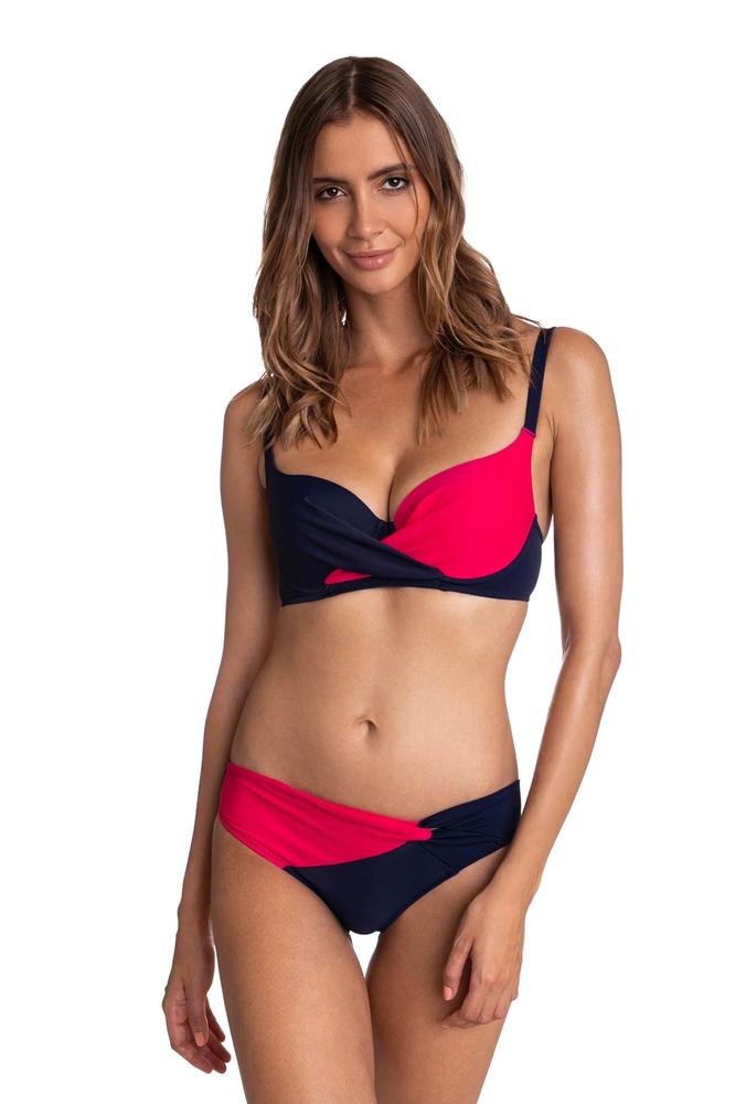PRIMO DWUCZĘŚCIOWY KOSTIUM KĄPIELOWY DWUKOLOROWE BIKINI USZTYWNIANE MISKI 169