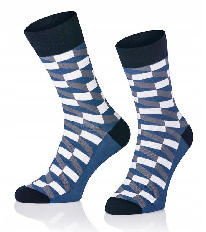 INTENSO ELEGANCKIE SKARPETY WE WZORY ART. 1917 CASUAL