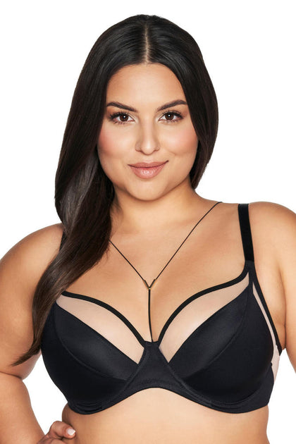 AVA BIUSTONOSZ AV 2136 BLACK MAXI