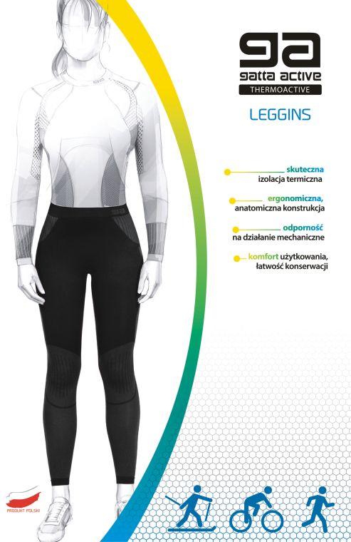 GATTA LEGGINGS WOMEN THERMOACTIVE BASIC DABLAM 004.4016S