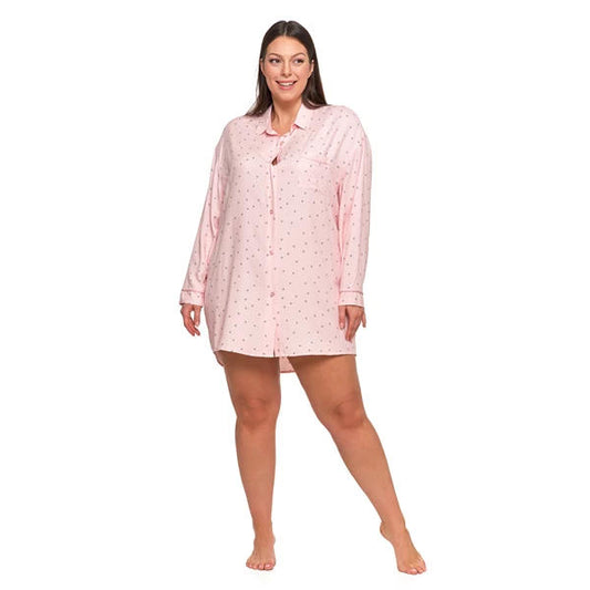 MORAJ KOSZULA DAMSKA WISKOZA PLUS SIZE PDK5600-001 - AW2024/25