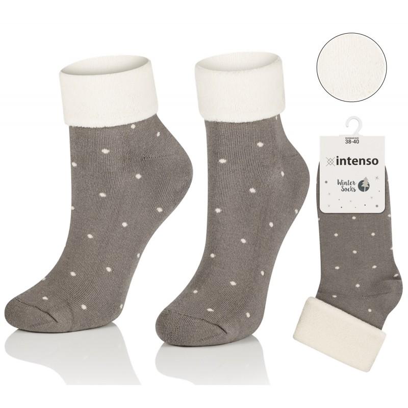 INTENSO SKARPETKI BEZUCISKOWE DAMSKIE FROTTE WINTER ART. 0457 (Stary Symbol 1320)