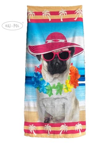 RAJ-POL RĘCZNIK PLAŻOWY MOPS ART.720729