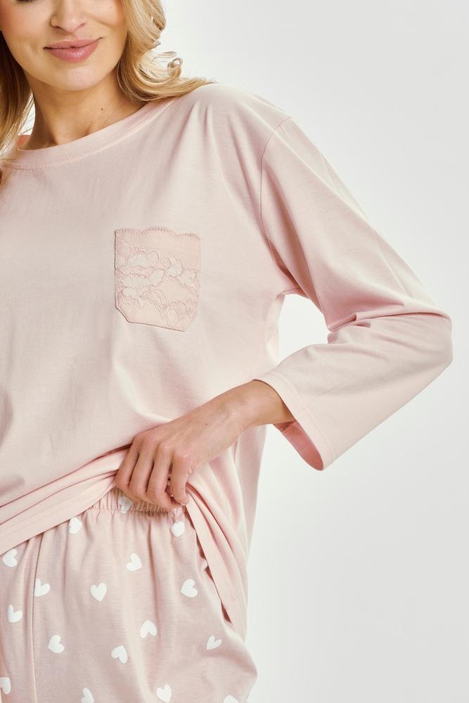 TARO 3442 PIŻAMA DAMSKA DŁUGA NORI S-XL KOLEKCJA AW25/26