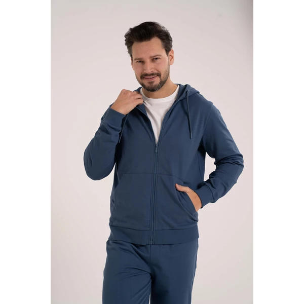 MORAJ BLUZA MĘSKA Z KAPTUREM OBM4400-001