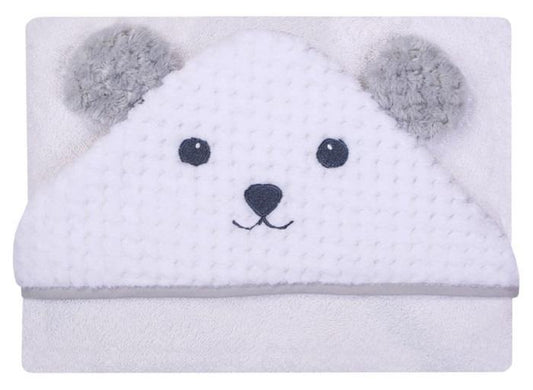 DUETBABY OKRYCIE KĄPIELOWE HAFT SOFT  MIŚ/KOT FROTTE 322