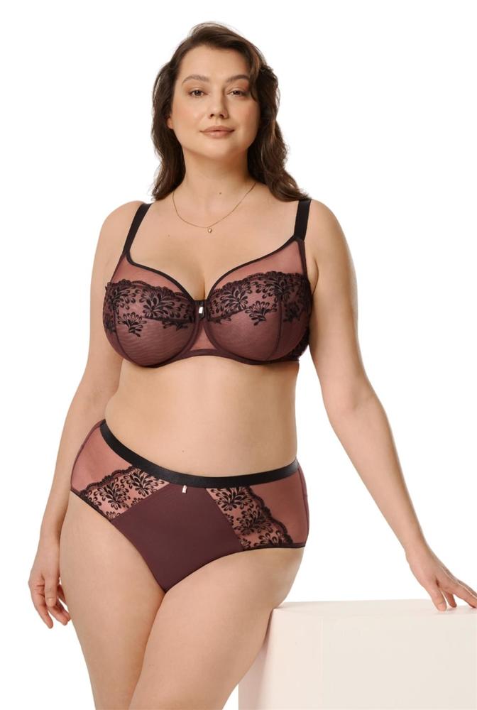 MEFEMI-NIPPLEX BIUSTONOSZ TEOFILE SOFT BRĄZOWY