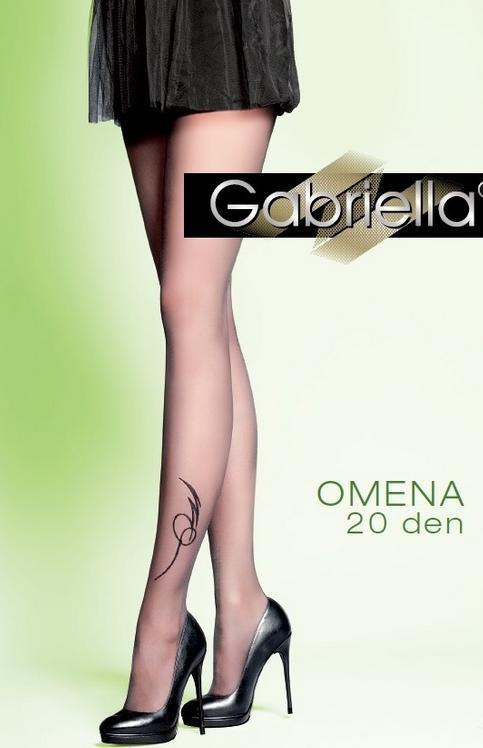 RAJSTOPY DAMSKIE GABRIELLA OMENA 20 DEN, WZORZYSTE CODE 314