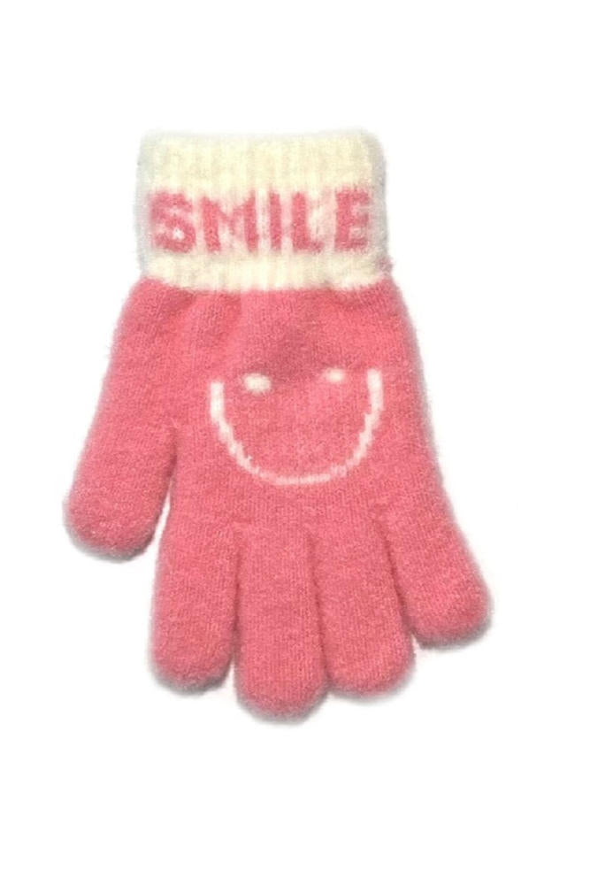 BE SNAZZY RĘKAWICZKI DZIEWCZĘCE SMILE R-205