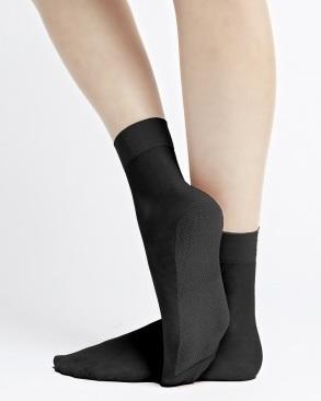 KNITTEX SKARPETKI DAMSKIE Z BAWEŁNIANĄ PODESZWĄ NATURE SOLE, 20 DEN